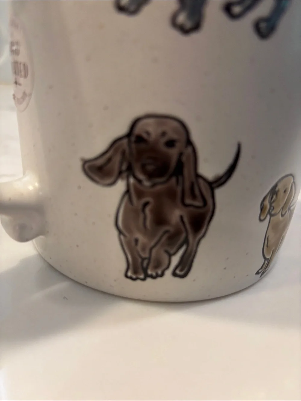 Dachshund Coffee And Tea Mug Puppy Dog Cup